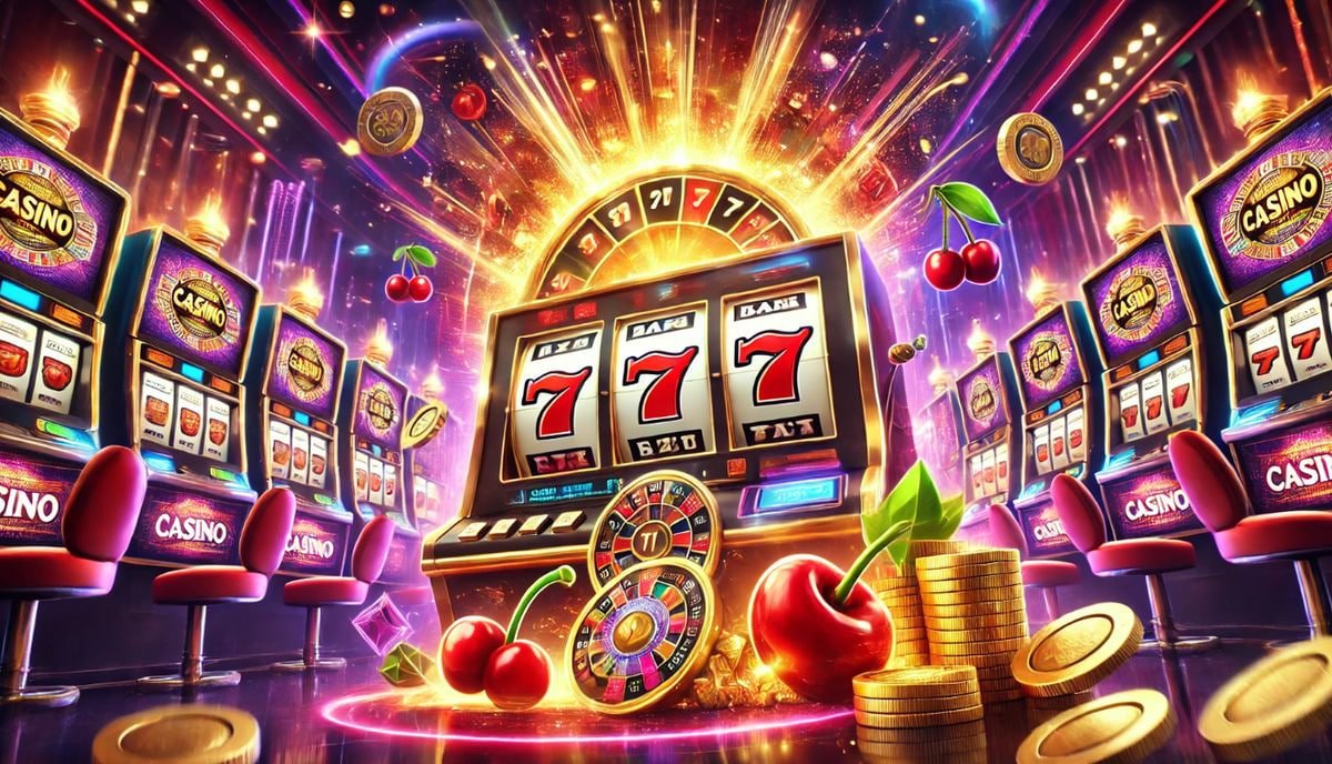 Slot machine games and casino-style entertainment on jjj777